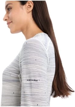 Icebreaker 200 Oasis Long Sleeve Crewe Ski Tracks Women's -Boetiek Skiwinkel icebreaker 200 oasis long sleeve crewe ski tracks women midnight navy snow carbon s midnight navy snow carbon 2