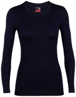 Icebreaker 260 Tech Long Sleeve Crewe Women's 5 Icebreaker 260 Tech Long Sleeve Crewe Women's -Boetiek Skiwinkel icebreaker 260 tech long sleeve crewe women midnight navy 401 xs midnight navy 401 0