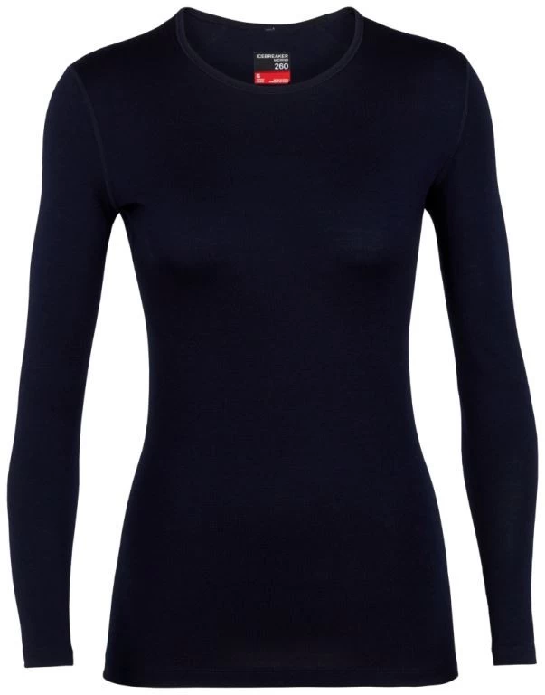 Icebreaker 260 Tech Long Sleeve Crewe Women's 3 Icebreaker 260 Tech Long Sleeve Crewe Women's - Afbeelding 3