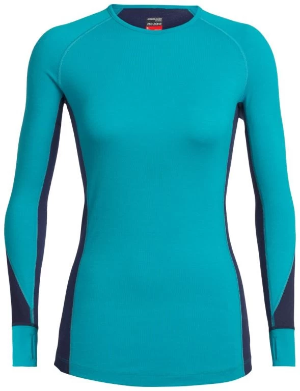 Icebreaker 260 Zone Long Sleeve Crew Women 1 Icebreaker 260 Zone Long Sleeve Crew Women