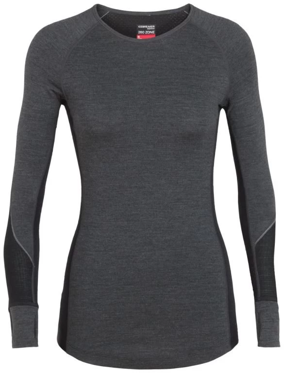 Icebreaker 260 Zone Long Sleeve Crew Women 2 Icebreaker 260 Zone Long Sleeve Crew Women - Afbeelding 2