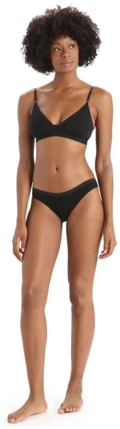 Icebreaker Siren Bikini Women's -Boetiek Skiwinkel icebreaker siren bikini women s black xs black 2 5