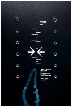 Nitro Nomad Splitboard 21/22 + Skins -Boetiek Skiwinkel nitro nomad splitboard 21 22 incl skins 156 5