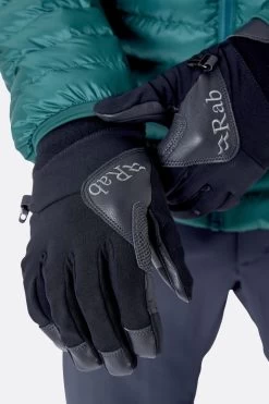 RAB Velocity Guide Gloves -Boetiek Skiwinkel rab velocity guide gloves black 2